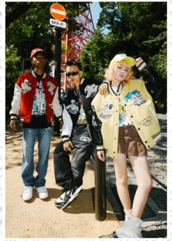 MEDM "Enjoy The Race" Varsity Jacket(Medm Enjoy The Race Varsity Jacket) -Youth Urban Wear O1CN01ed0oIc23XsgHXY1g7 732787266