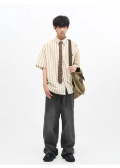 77F7GHT Striped Collar Shirt(77f7ght Striped Collar Shirt) -Youth Urban Wear O1CN01et3Pfn1r3OwnDOlj3 1124265575