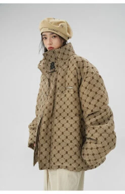 BJHG Monogram Print Puffer Jacket(Bjhg Monogram Print Puffer Jacket) -Youth Urban Wear O1CN01f5cs5323Oig6UJuS7 2207073767246