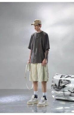 BJHG Button-Up Shorts(Bjhg Button Up Shorts) -Youth Urban Wear O1CN01f5esup1eVFvlNMfXf 544323876