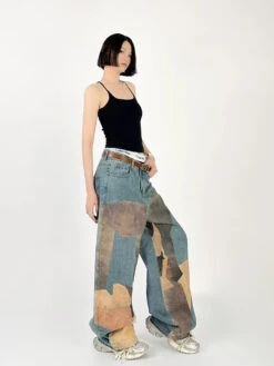 HJK Exclusive "Surrealism" Deconstructed Jeans(Hjk Exclusive Surrealism Deconstructed Jeans) -Youth Urban Wear O1CN01fFrjnc1F8wSdeGKlK 2214387520443 0 cib