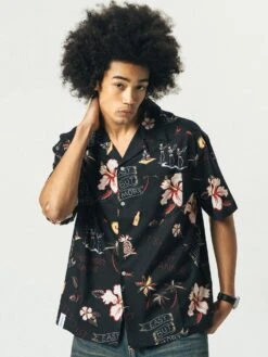 714street "Luau" Button-Up Shirt(714street Luau Button Up Shirt)