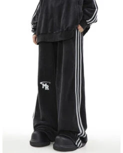 MRNEARLY Wide Leg Track Pants(Mrnearly Wide Leg Track Pants) -Youth Urban Wear O1CN01gOsNYb1VQpeALwNUR 2434502648