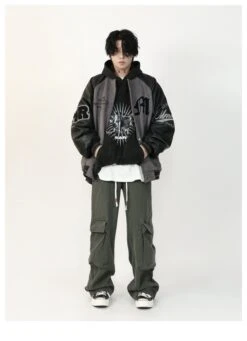 MRNEARLY "1997" Suede Varsity Jacket(Mrnearly 1997 Suede Varsity Jacket) 31 MRNEARLY "1997" Suede Varsity Jacket(Mrnearly 1997 Suede Varsity Jacket) -Youth Urban Wear O1CN01gZmMFF1VQpYd72d2f 2434502648