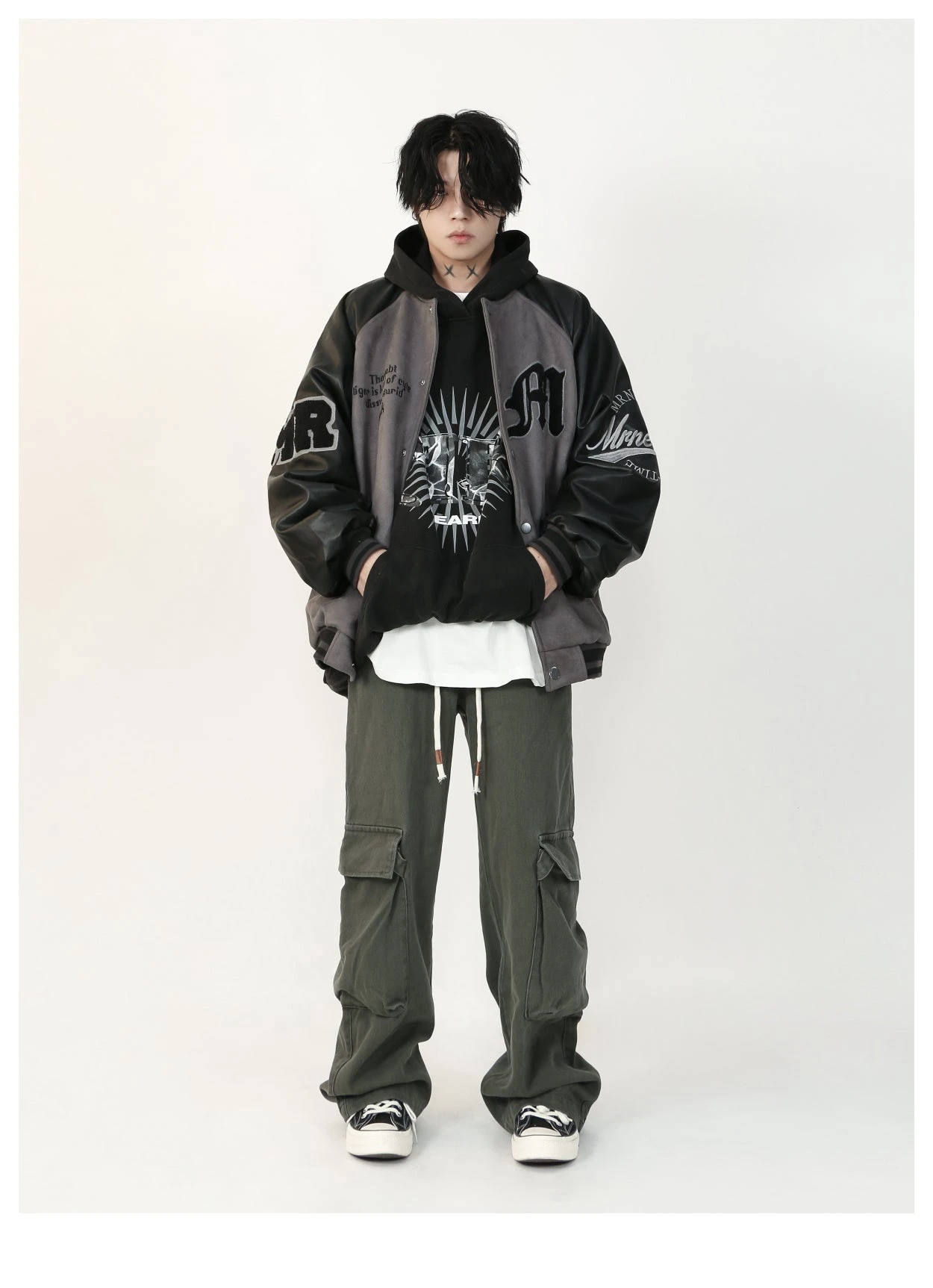 MRNEARLY "1997" Suede Varsity Jacket(Mrnearly 1997 Suede Varsity Jacket) 12 MRNEARLY "1997" Suede Varsity Jacket(Mrnearly 1997 Suede Varsity Jacket) - Image 10