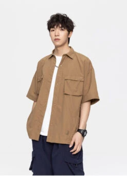 GTRG Paneled Button-Up Shirt(Gtrg Paneled Button Up Shirt) 32 GTRG Paneled Button-Up Shirt(Gtrg Paneled Button Up Shirt) -Youth Urban Wear O1CN01h1PITo1cBu11evyTP 2212823593563