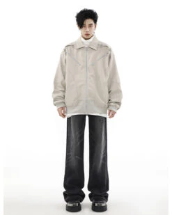 MRNEARLY Star-Studded Bomber Jacket(Mrnearly Star Studded Bomber Jacket) 23 MRNEARLY Star-Studded Bomber Jacket(Mrnearly Star Studded Bomber Jacket) -Youth Urban Wear O1CN01hCtt801VQpenuScRX 2434502648