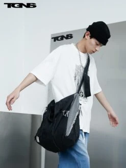 TGNS Washed Denim Distressed Messenger Bag(Tgns Washed Denim Distressed Messenger Bag) -Youth Urban Wear O1CN01haS5UP1cHqvmGPCwA 2207284933576