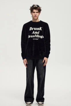 ICONSLAB "DrunK And DreaMing" Sweater(Iconslab Drunk And Dreaming Sweater) -Youth Urban Wear O1CN01hzqeYi1fQ39Zh5uSL 2209662684000