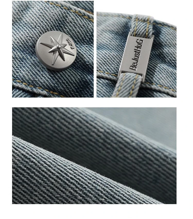 BJHG Star Spike Washed Denim Jeans(Bjhg Star Spike Washed Denim Jeans) 18 BJHG Star Spike Washed Denim Jeans(Bjhg Star Spike Washed Denim Jeans) - Image 16