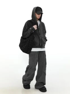 MRNEARLY Heavyweight Vintage Washed Zip Jacket(Mrnearly Heavyweight Vintage Washed Zip Jacket) 14 MRNEARLY Heavyweight Vintage Washed Zip Jacket(Mrnearly Heavyweight Vintage Washed Zip Jacket) -Youth Urban Wear O1CN01itL18q1VQphTYNBUM 2434502648