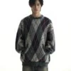 MASONPRINCE Argyle Sweater(Masonprince Argyle Sweater) -Youth Urban Wear O1CN01j7HENg1aTBn07h9bf 1716103330