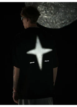 BJHG 3M Reflective Star Spike Tee(Bjhg 3m Reflective Star Spike Tee)