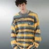 BJHG Contrast Painted Stripe Sweater(Bjhg Contrast Painted Stripe Sweater) 1 BJHG Contrast Painted Stripe Sweater(Bjhg Contrast Painted Stripe Sweater) -Youth Urban Wear O1CN01jVKH5H1eVG2DZmz2A 544323876