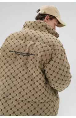 BJHG Monogram Print Puffer Jacket(Bjhg Monogram Print Puffer Jacket) -Youth Urban Wear O1CN01jYFqLf23Oig2RhNFW 2207073767246