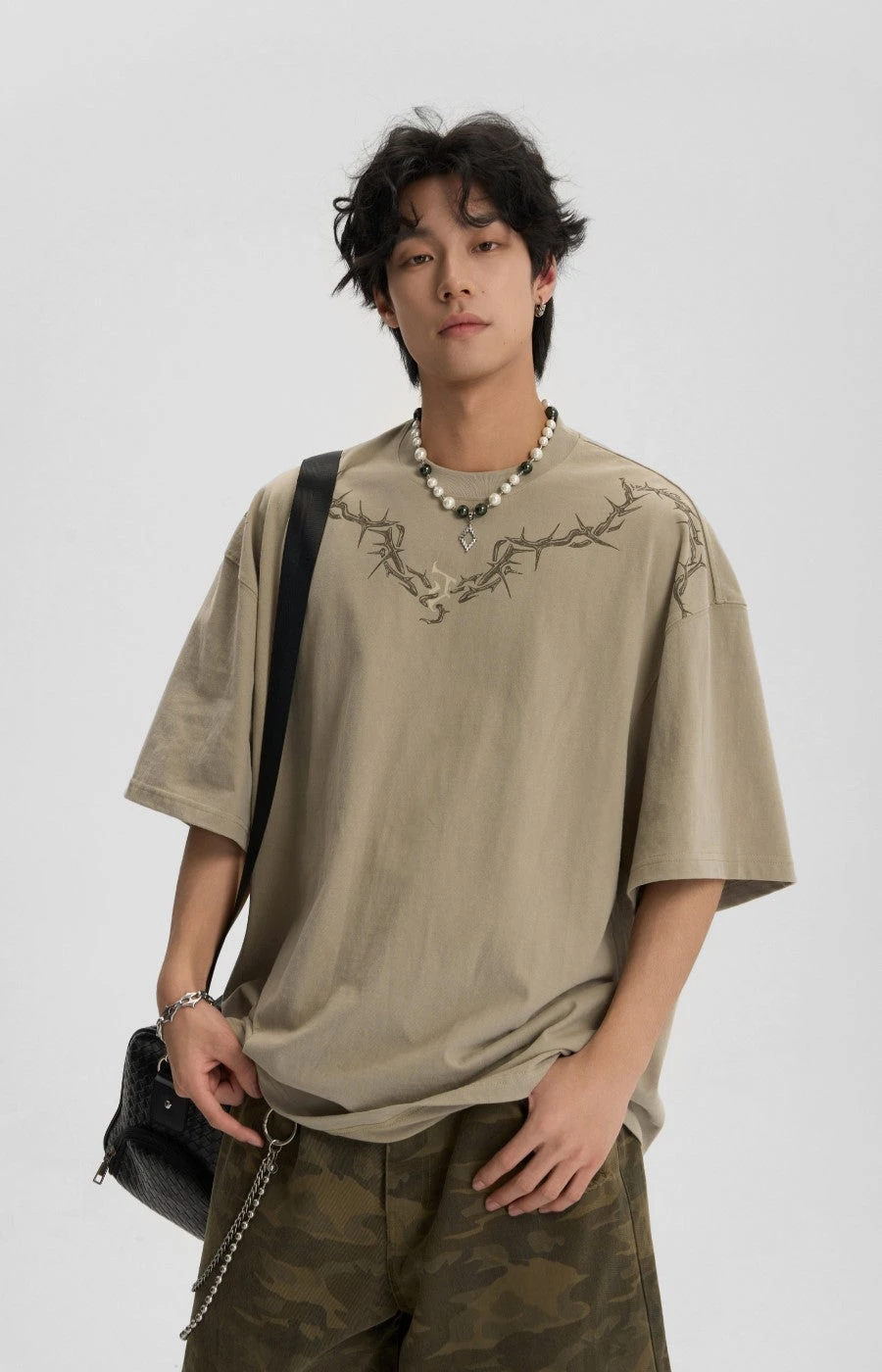 JHYQ Thorn Collar Tee(Jhyq Thorn Collar Tee) 4 JHYQ Thorn Collar Tee(Jhyq Thorn Collar Tee) - Image 2