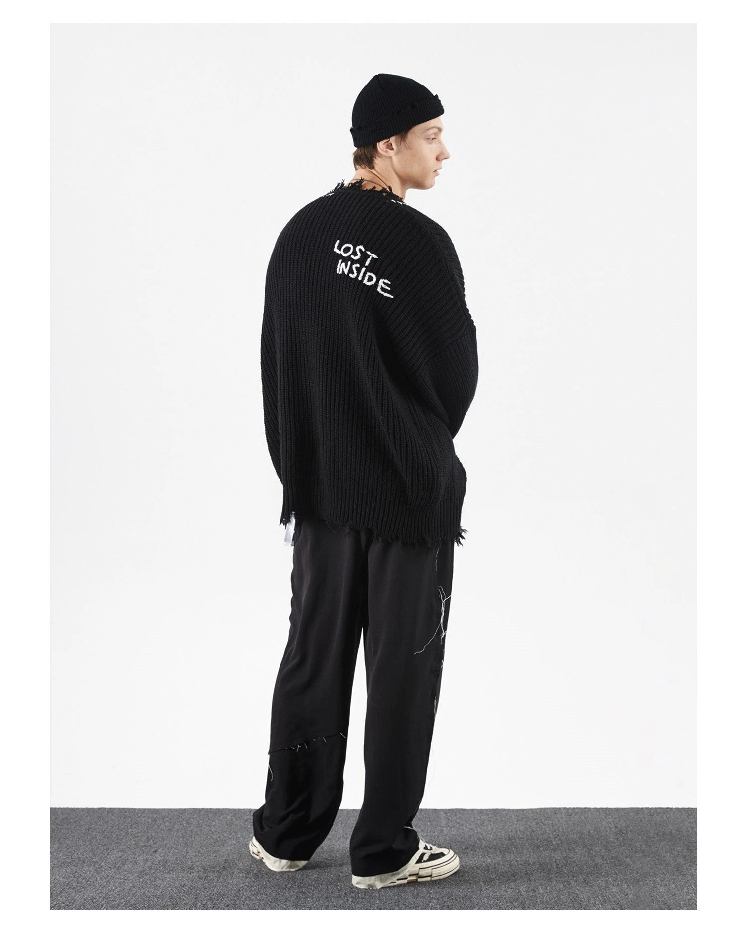 PCLP "Lost Inside" Distressed Knit Sweater(Pclp Lost Inside Distressed Knit Sweater) 8 PCLP "Lost Inside" Distressed Knit Sweater(Pclp Lost Inside Distressed Knit Sweater) - Image 6