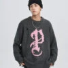 PCLP Mosaic P Knit Sweater(Pclp Mosaic P Knit Sweater) -Youth Urban Wear O1CN01kmojwx2AfqnHzrenr 4009778231
