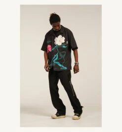 EMPTY REFERENCE "Inflorescence" Button-Up Shirt(Empty Reference Inflorescence Button Up Shirt) -Youth Urban Wear O1CN01l6XJRf1h8lCts2jJE 668204233