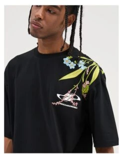HARSH And CRUEL Embroidered "Bloom" Tee(Harsh And Cruel Embroidered Bloom Tee) -Youth Urban Wear O1CN01lEV2bD2ITV62CxA4b 2139609287 Copy