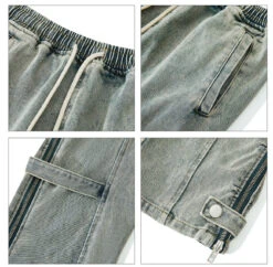 MaxDstr Split Cut Zipper Pants(Maxdstr Split Cut Zipper Pants) -Youth Urban Wear O1CN01lc37HT1bMbdD4xB5V 4252483451