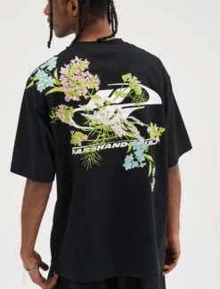 HARSH And CRUEL Embroidered "Bloom" Tee(Harsh And Cruel Embroidered Bloom Tee)