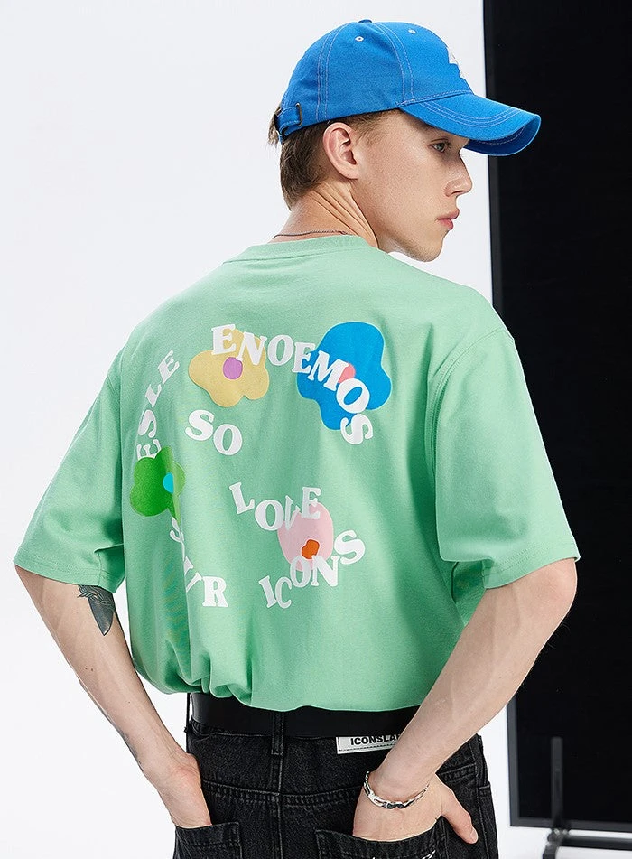 ICONSLAB Flower Garden Tee(Iconslab Flower Garden Tee) 3 ICONSLAB Flower Garden Tee(Iconslab Flower Garden Tee) - Image 2