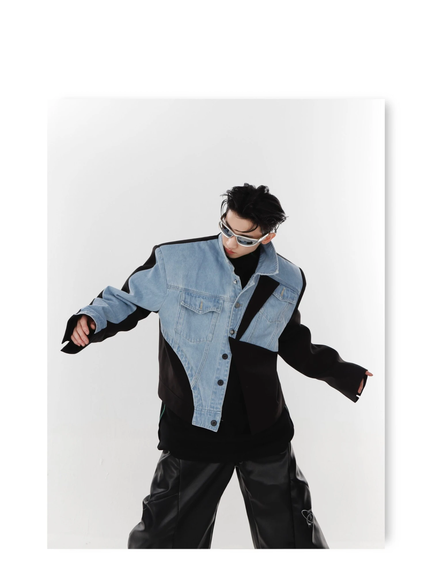CulturE Deconstructed Denim Jacket(Culture Deconstructed Denim Jacket) 10 CulturE Deconstructed Denim Jacket(Culture Deconstructed Denim Jacket) - Image 8