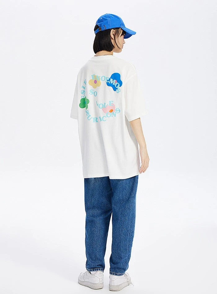 ICONSLAB Flower Garden Tee(Iconslab Flower Garden Tee) 5 ICONSLAB Flower Garden Tee(Iconslab Flower Garden Tee) - Image 4