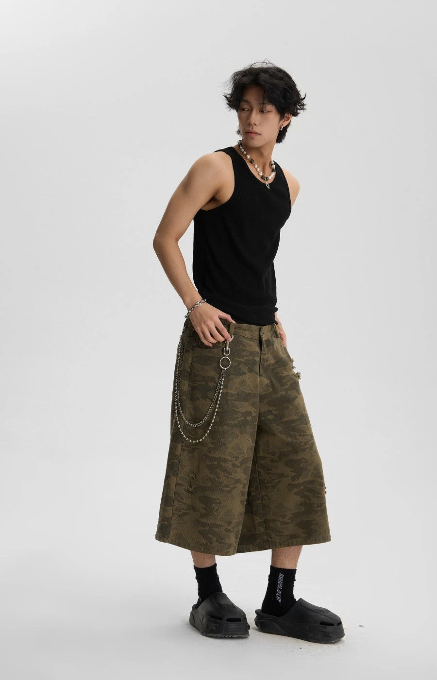 JHYQ Camo Capri Cut Shorts(Jhyq Camo Capri Cut Shorts 1) 8 JHYQ Camo Capri Cut Shorts(Jhyq Camo Capri Cut Shorts 1) - Image 6