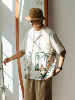 714street "Breeze" Button-Up Shirt(714street Breeze Button Up Shirt) -Youth Urban Wear O1CN01oCGlFY1CXGTS7D6LG 2200972470090