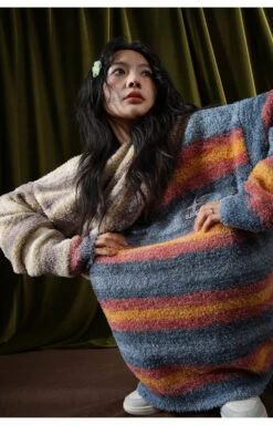 BJHG Contrast Painted Stripe Sweater(Bjhg Contrast Painted Stripe Sweater) -Youth Urban Wear O1CN01oLu6ZE1eVG1gOv3Wk 544323876