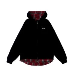 JUMPNEXT Layered Plaid Lined Zip Jacket(Jumpnext Layered Plaid Lined Zip Hoodie) -Youth Urban Wear O1CN01oPNlxV1Zmb2wGHPB1 2126143237