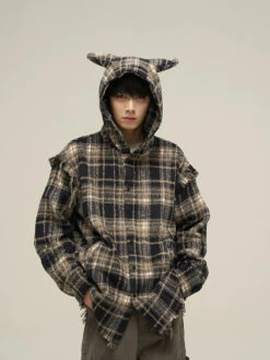 HJK Exclusive Hooded Devil Flannel(Hjk Exclusive Hooded Devil Flannel)
