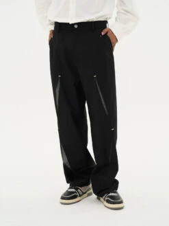 HARSH And CRUEL Spliced Trousers(Harsh And Cruel Spliced Trousers)