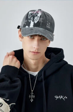 GUUKA "Jester" Washed Cap(Guuka Jester Washed Cap)