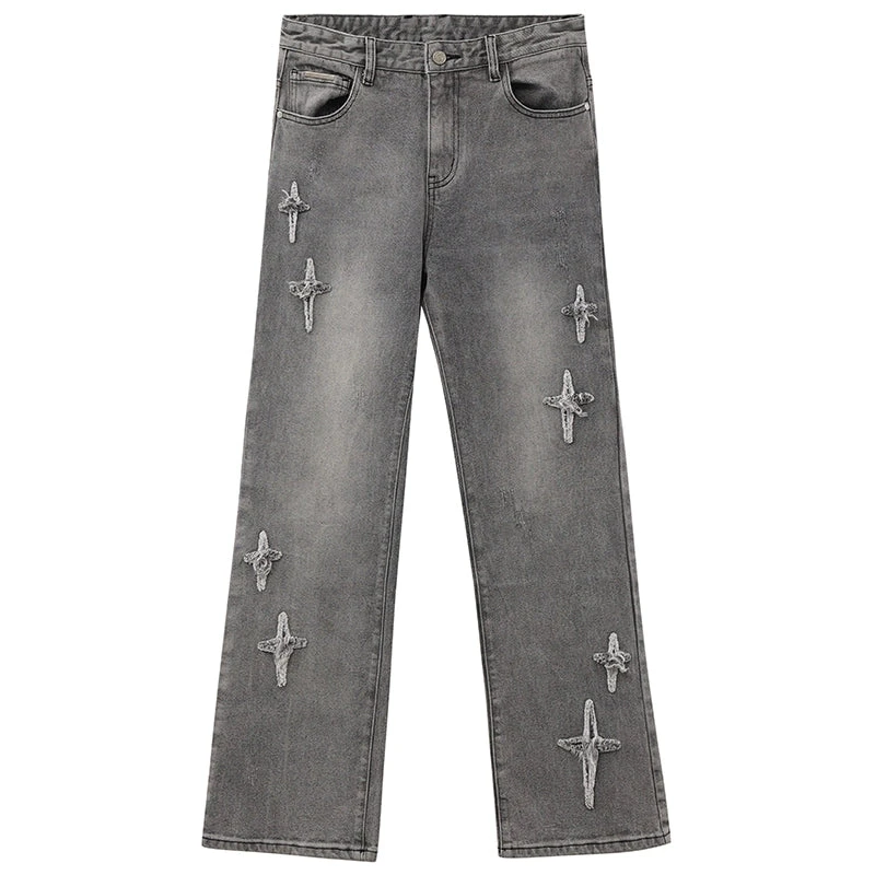 ICONSLAB Textured Spike Denim Jeans(Iconslab Textured Spike Denim Jeans) 8 ICONSLAB Textured Spike Denim Jeans(Iconslab Textured Spike Denim Jeans) - Image 6