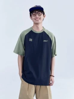 Mentmate Contrast Sleeve Tee(Mentmate Contrast Sleeve Tee)