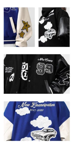 HARSH And CRUEL "Clouded" Varsity Jacket(Harsh And Cruel Clouded Varsity Jacket) 35 HARSH And CRUEL "Clouded" Varsity Jacket(Harsh And Cruel Clouded Varsity Jacket) -Youth Urban Wear O1CN01rF9jCU2ITUyTdDmRw 2139609287