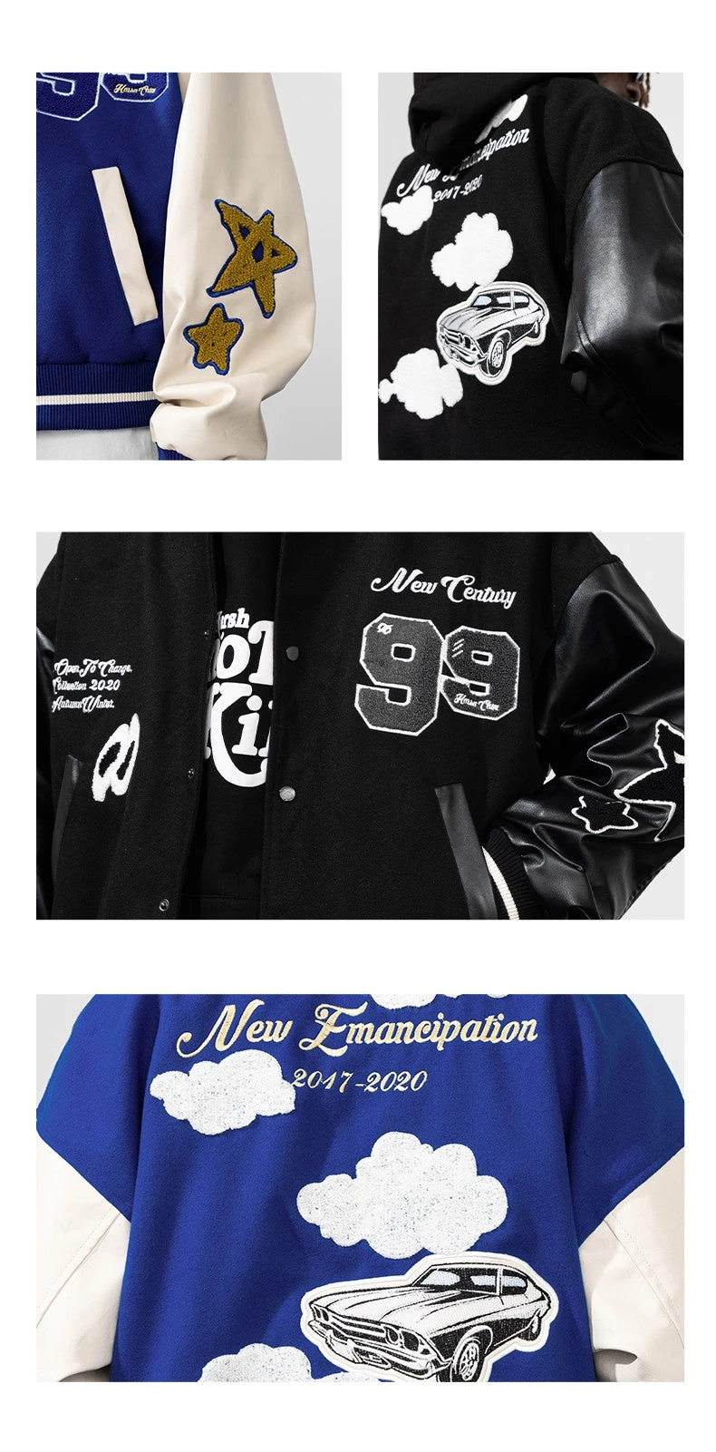 HARSH And CRUEL "Clouded" Varsity Jacket(Harsh And Cruel Clouded Varsity Jacket) 19 HARSH And CRUEL "Clouded" Varsity Jacket(Harsh And Cruel Clouded Varsity Jacket) - Image 17