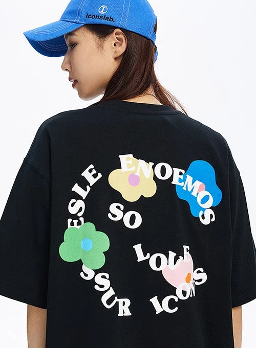 ICONSLAB Flower Garden Tee(Iconslab Flower Garden Tee) 15 ICONSLAB Flower Garden Tee(Iconslab Flower Garden Tee) - Image 14