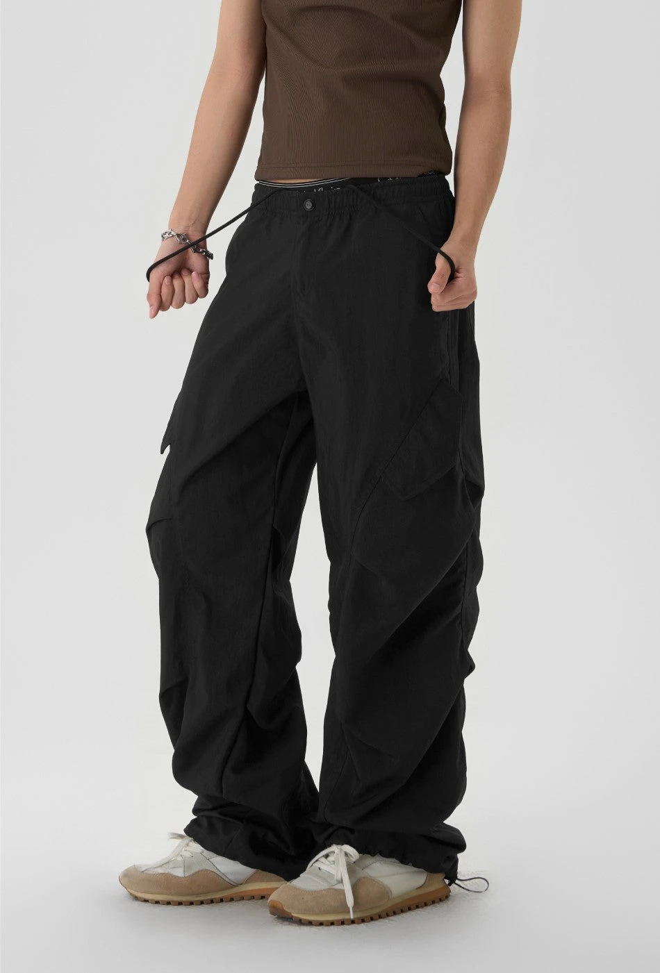 JHYQ Pleated Parachute Pants(Jhyq Pleated Parachute Pants) 6 JHYQ Pleated Parachute Pants(Jhyq Pleated Parachute Pants) - Image 4