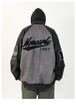 MRNEARLY "1997" Suede Varsity Jacket(Mrnearly 1997 Suede Varsity Jacket) 33 MRNEARLY "1997" Suede Varsity Jacket(Mrnearly 1997 Suede Varsity Jacket) -Youth Urban Wear O1CN01sXtz3G1VQpYaODE9o 2434502648