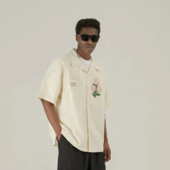 EMPTY REFERENCE Off-White Button-Up Shirt(Empty Reference Off White Button Up Shirt) -Youth Urban Wear O1CN01u03lz71h8lI57O0UZ 668204233