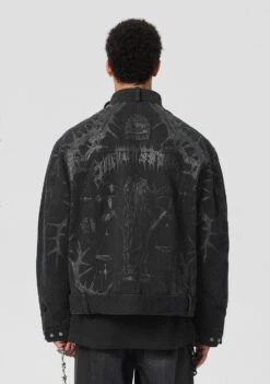 JHYQ Embossed Thorn Heavyweight Jacket(Jhyq Embossed Thorn Heavyweight Jacket) -Youth Urban Wear O1CN01umcYwp25AdosGa3ZM 2213986157486