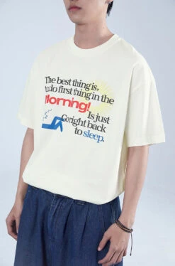 Mentmate "Morning!" Tee(Mentmate Morning Tee) -Youth Urban Wear O1CN01uo3nKO1wMhhF4E5ra 2671586294