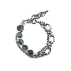 MINBIN Double-Layered Beaded Stone Bracelet(Minbin Double Layer Beaded Stone Bracelet) -Youth Urban Wear O1CN01uu7KYS1Xa6ncpS9nG 2046362939