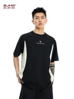 BJHG Curve Contrast Tee(Bjhg Curve Contrast Tee) 25 BJHG Curve Contrast Tee(Bjhg Curve Contrast Tee) -Youth Urban Wear O1CN01vNGnRy23Oiq4x7xk1 2207073767246