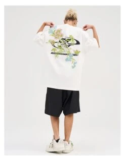 HARSH And CRUEL Embroidered "Bloom" Tee(Harsh And Cruel Embroidered Bloom Tee) -Youth Urban Wear O1CN01vVZOda2ITV5ywaflU 2139609287