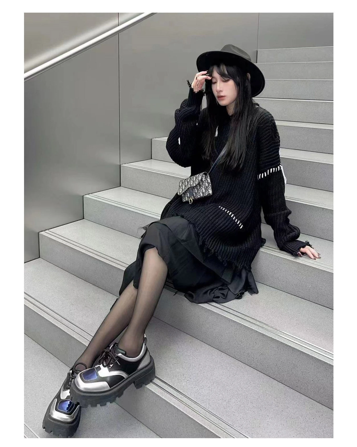 PCLP "Lost Inside" Distressed Knit Sweater(Pclp Lost Inside Distressed Knit Sweater) 14 PCLP "Lost Inside" Distressed Knit Sweater(Pclp Lost Inside Distressed Knit Sweater) - Image 12